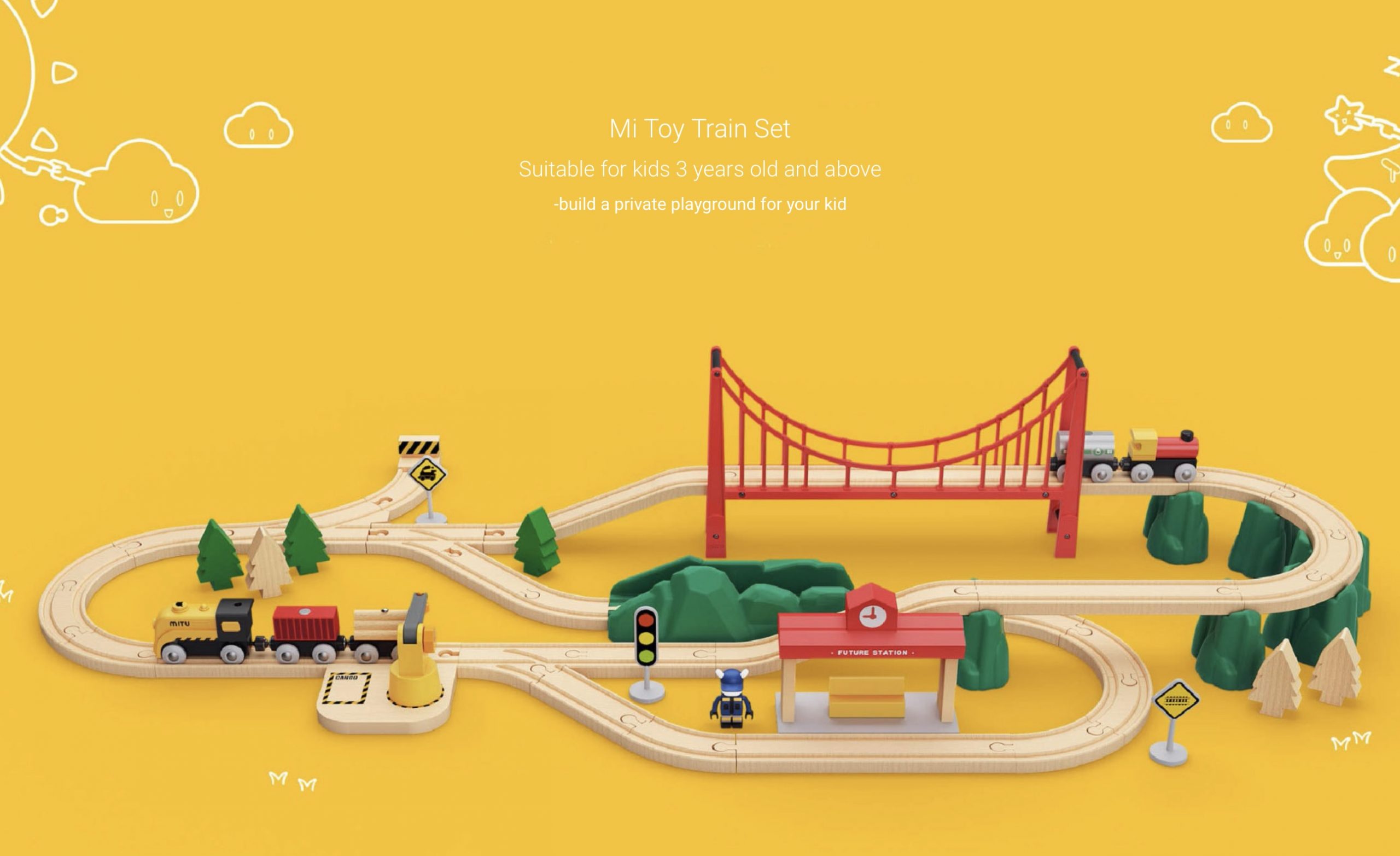 Mi toy hot sale train set xiaomi