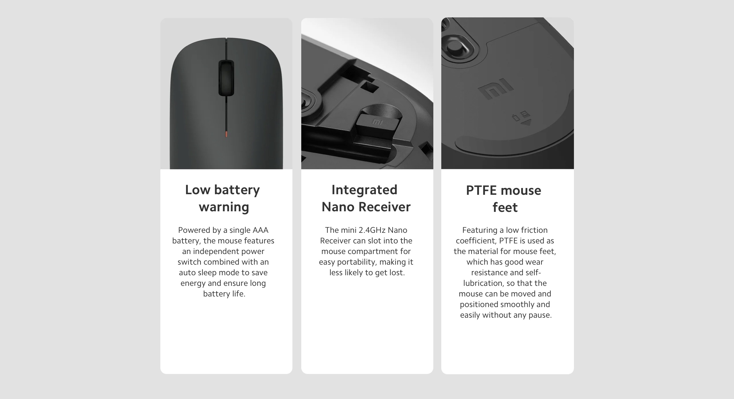 XIAOMI WIRELESS MOUSE LITE