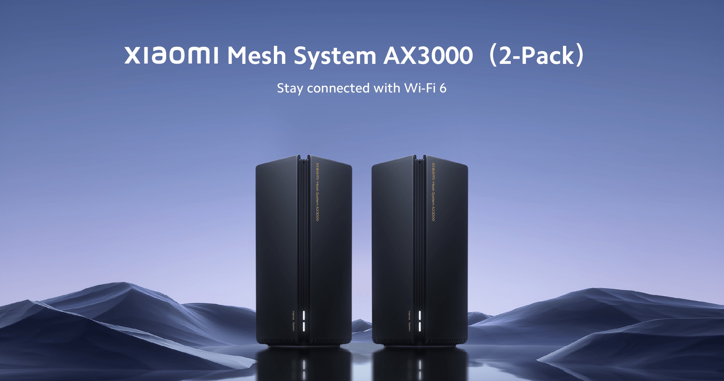 Xiaomi Mesh System AX3000 (2-Pack)